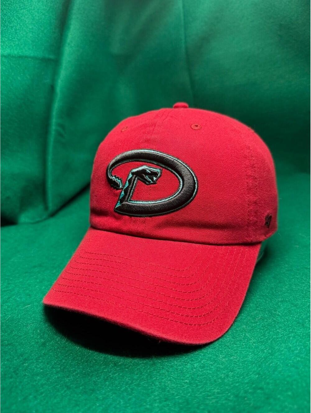 Arizona Diamondbacks Red MLB '47 Clean Up Adjustable Strapback